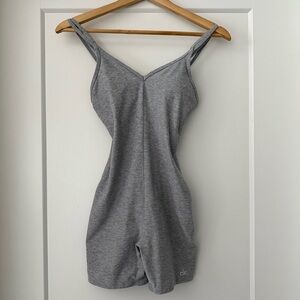 Alosoft Suns Out Onesie in Heather Grey